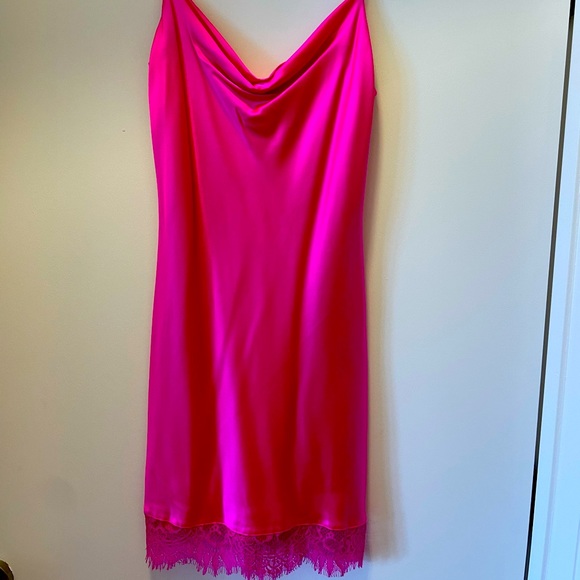 NWT generation love , pink, silk dress - Picture 2 of 6